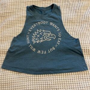 Few Will Hunt Small Racerback Cropped Tank